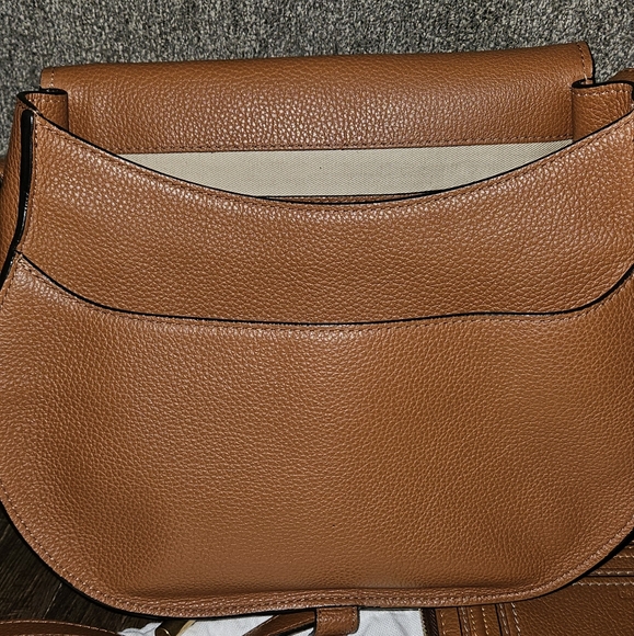 Chloe" Marcie Leather Crossbody Bag w/ Wallet - Picture 8 of 12